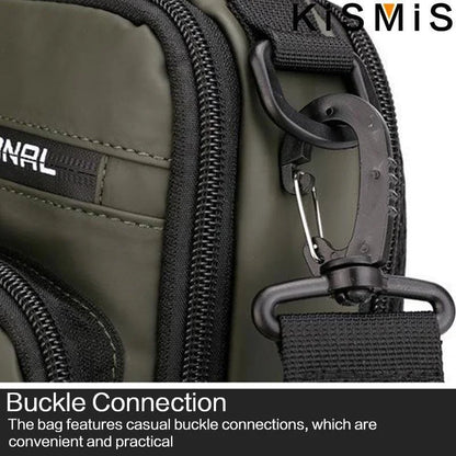 Sac Bandoulière Multifonction avec Port USB – Nylon Imperméable