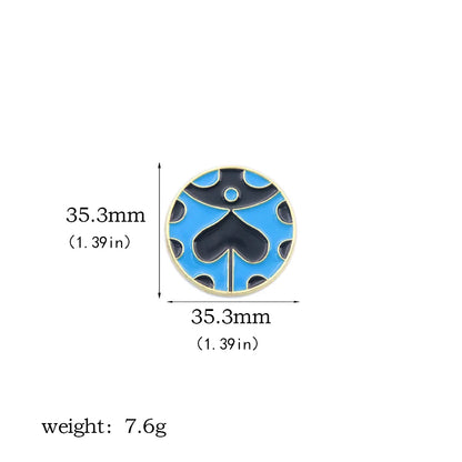 Pin's Émaillé Coccinelle Bleue JoJo's Bizarre Adventure Giorno Giovanna – Badge Broche Anime Fans