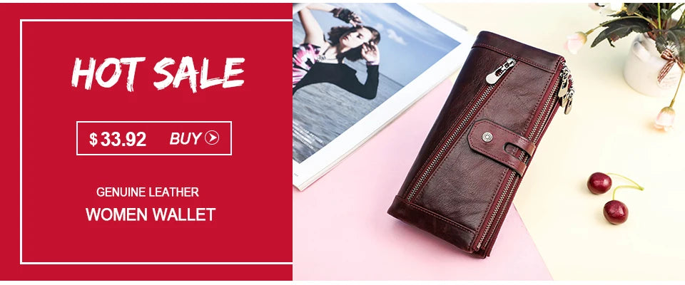 Portefeuille Femme Cuir Véritable Luxe Rose - Porte-Monnaie Compact Fermoir Hasp Porte-Carte Qualité