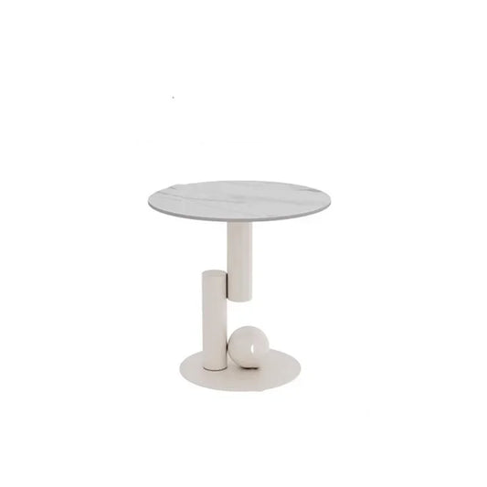 Table Basse Designer Moderne - Meuble d'Appoint Multifonction Nordique 50×50×55cm