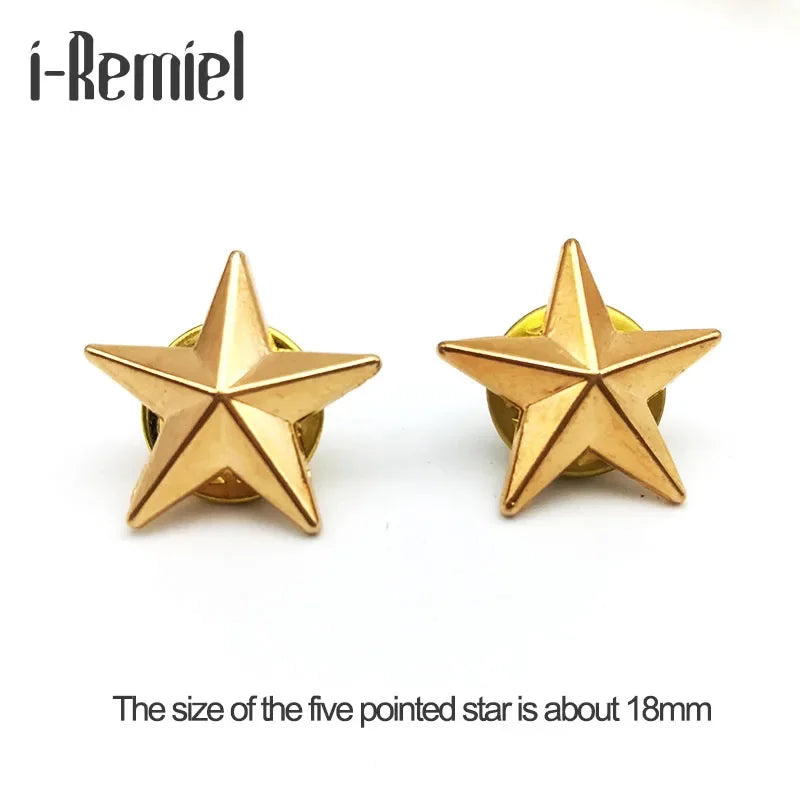 Broche Étoile Minimaliste – Pin Tendance pour Hijab et Chemisiers