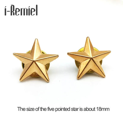 Broche Étoile Minimaliste – Pin Tendance pour Hijab et Chemisiers