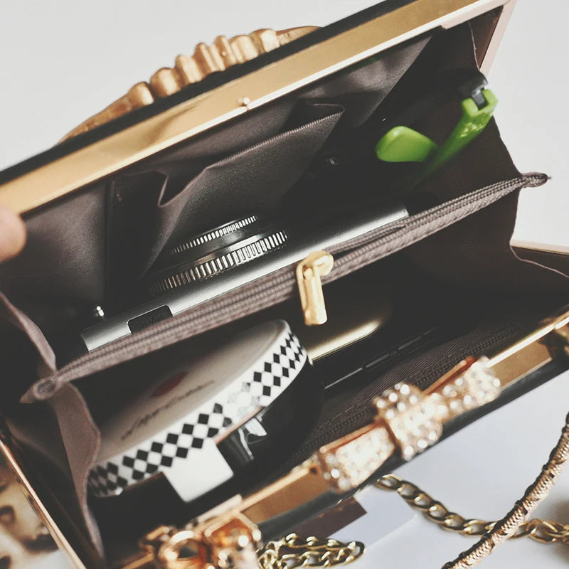 Sac à Main Femme Luxe Perles Ange - Crossbody Cuir Épaule Designer Élégant