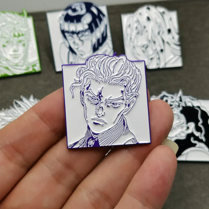 Pin's Émaillé JoJo's Bizarre Adventure – Broche Badge Métal Anime Japonais Fans