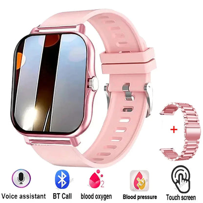 Montre Connectée Sport 2025 — Suivi Santé, Appels Bluetooth, Unisexe