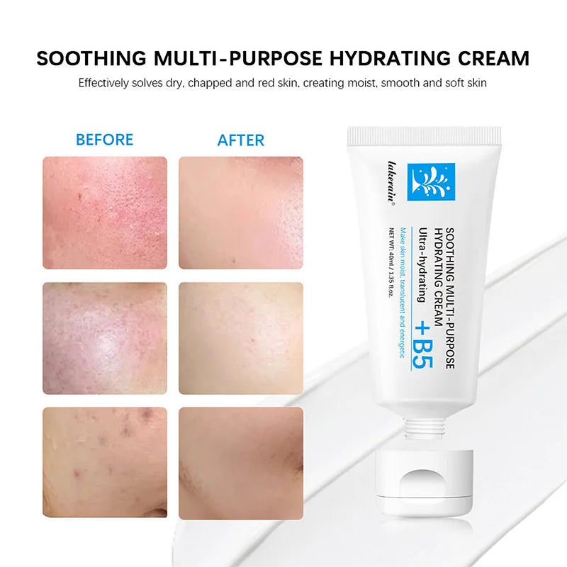 Crème Apaisante Relief 40ml - Hydratante Anti-Imperfections Nourrissante Soin Peau Sensible Beauté