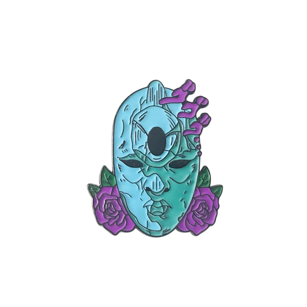 Pin's Émaillé Coccinelle Bleue JoJo's Bizarre Adventure Giorno Giovanna – Badge Broche Anime Fans