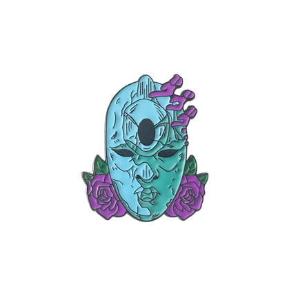 Pin's Émaillé Coccinelle Bleue JoJo's Bizarre Adventure Giorno Giovanna – Badge Broche Anime Fans