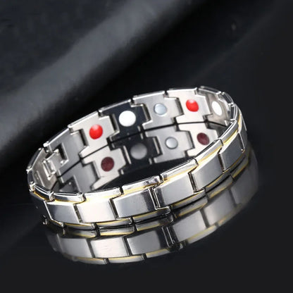 Bracelet Hématite Cuivre Magnétique Thérapeutique Homme – 5 Coloris