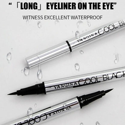 Eyeliner Liquide YANQINA – Waterproof 24H, Séchage Rapide & Anti-Bavures