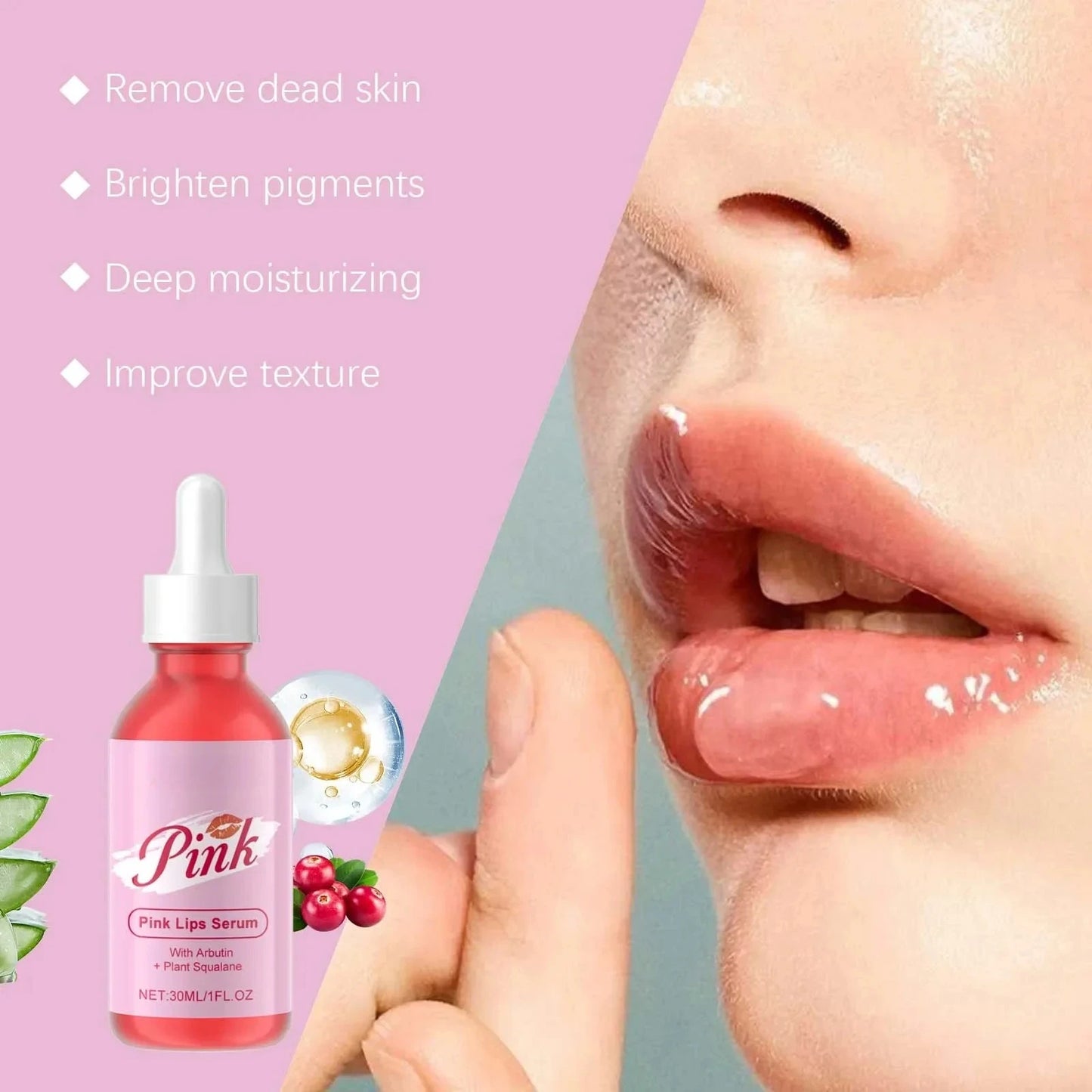 Huile Essentielle Repulpante Lèvres 10pcs - Sérum Gloss Nourrissant Anti-Rides Hydratant Plumping Beauté