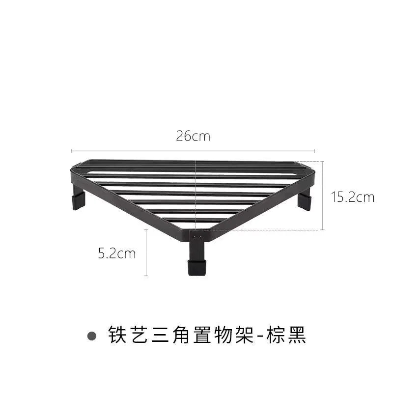 Support Triangulaire en Métal pour Casseroles - Dessous de Plat Thermorésistant pour Coin de Comptoir