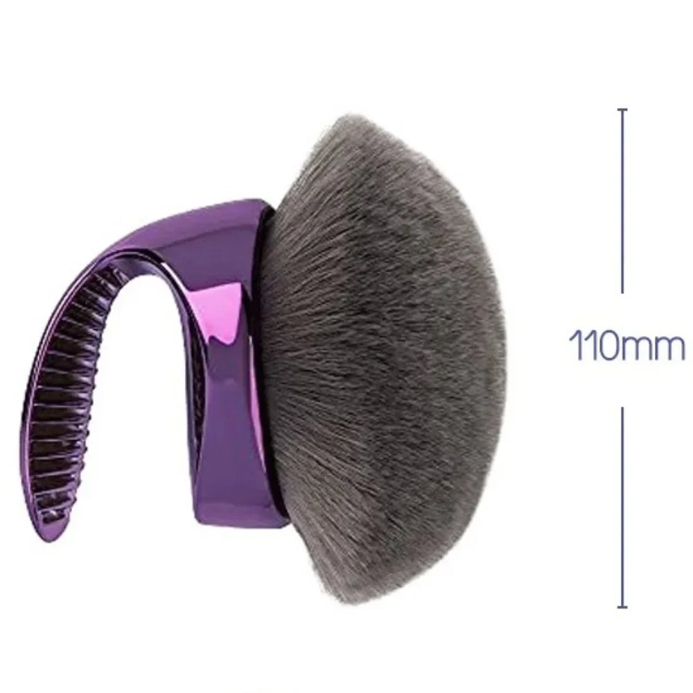 Pinceau Kabuki Corps Extra Large Vegan - Applicateur Autobronzant Fond de Teint Professionnel Blend & Blur