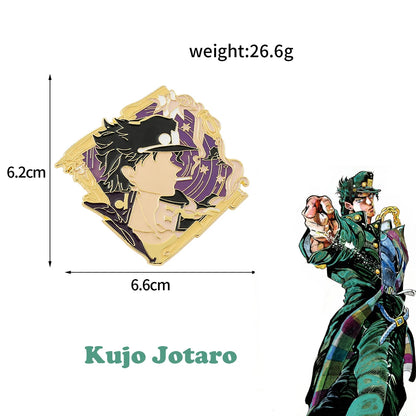 Pin's Émaillé Coccinelle Bleue JoJo's Bizarre Adventure Giorno Giovanna – Badge Broche Anime Fans