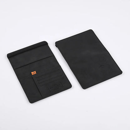 Portefeuille Homme Cuir PU Passeport Voyage - Porte-Cartes Business Accessoires Voyage