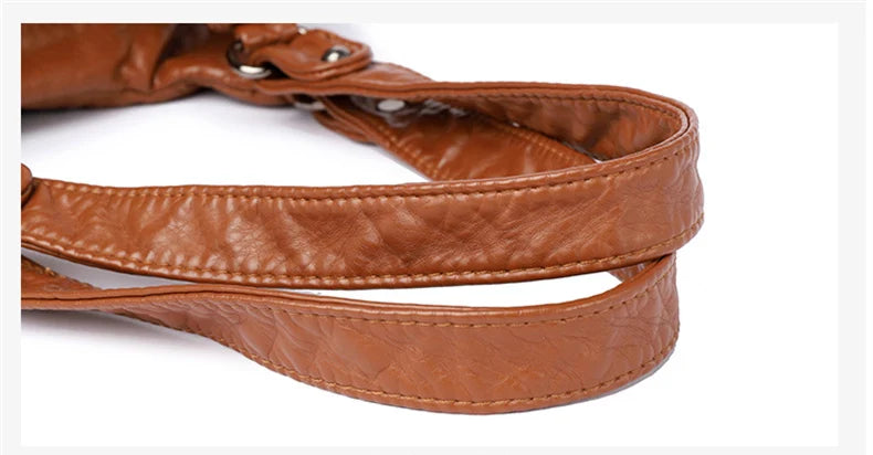 Sac à Main Femme Cuir Véritable Peau Mouton - Sac Épaule Bandoulière Crossbody Messenger Tote Élégant