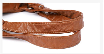 Sac à Main Femme Cuir Véritable Peau Mouton - Sac Épaule Bandoulière Crossbody Messenger Tote Élégant