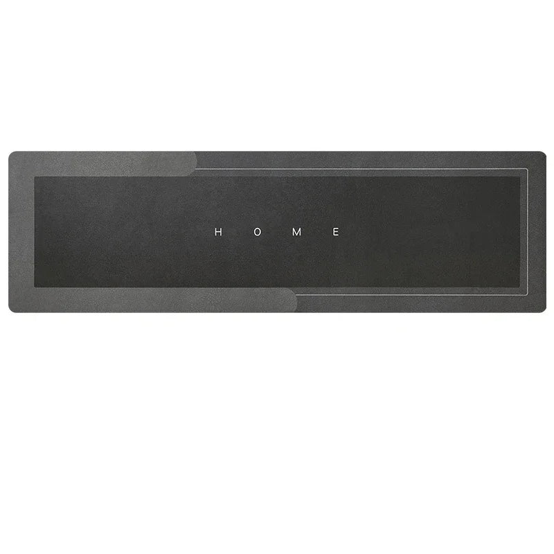 Tapis de Cuisine Absorbant Antidérapant Imperméable - Carpette Longue Lavable sans Entretien