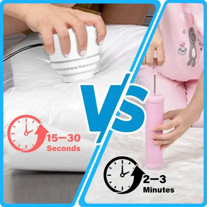 Sacs de Compression Sous Vide Réutilisables – 4 Tailles, Pompe en Option