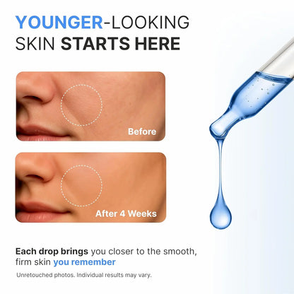 Sérum Peptide Cuivre Bleu 5% Visage - Anti-Rides Lifting Hydratant Éclaircissant Teint Soin Beauté