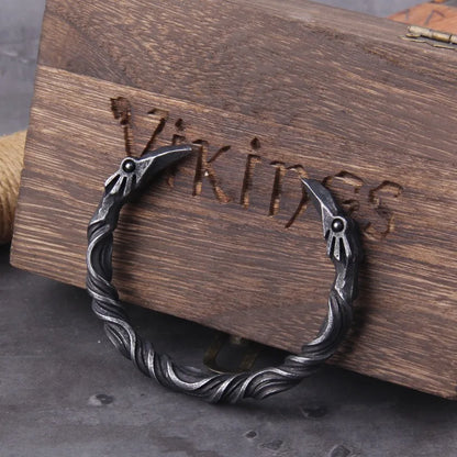 Bracelet Manchette Punk Homme – Alliage Zinc Style Viking, 8 Designs