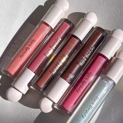 Rouge à Lèvres Rare Beauty Beam Fine Blaze - Lipstick Pailleté Gloss Lèvres Naturel Spark 6 Couleurs