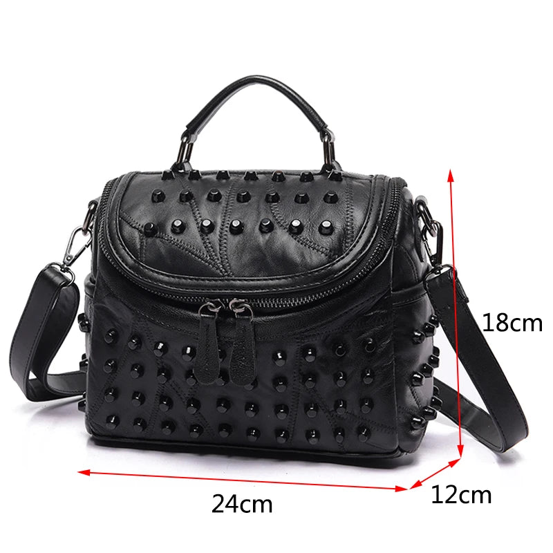Sac à Main Femme Cuir Véritable Luxe - Sac Épaule Messenger Designer 2024