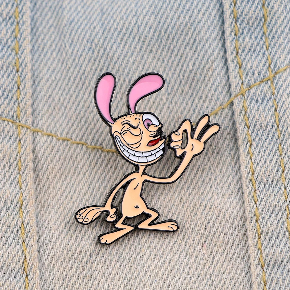 Épingle Émaillée Cartoon Amusante – Pin's Badge Unisexe