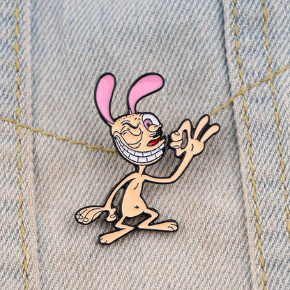 Épingle Émaillée Cartoon Amusante – Pin's Badge Unisexe