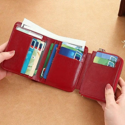 Portefeuille Long en Cuir PU pour Femme - Organisateur Anti-Vol