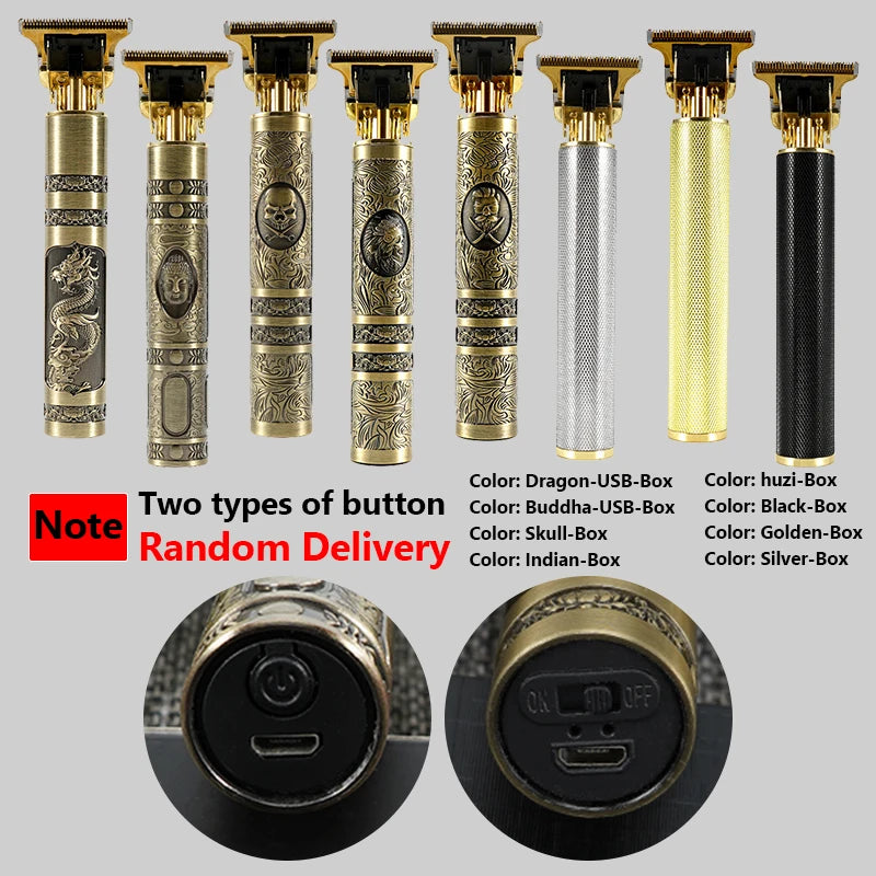 Tondeuse Cheveux Électrique Rechargeable - Rasoir Barbe Professionnel Homme