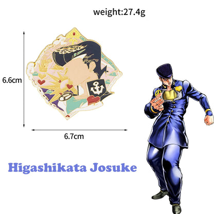 Pin's Émaillé Coccinelle Bleue JoJo's Bizarre Adventure Giorno Giovanna – Badge Broche Anime Fans