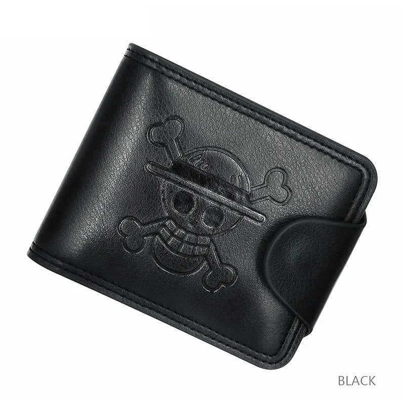 Portefeuille Homme Bifold Cuir PU Slim - Porte-Cartes Court Business Compact