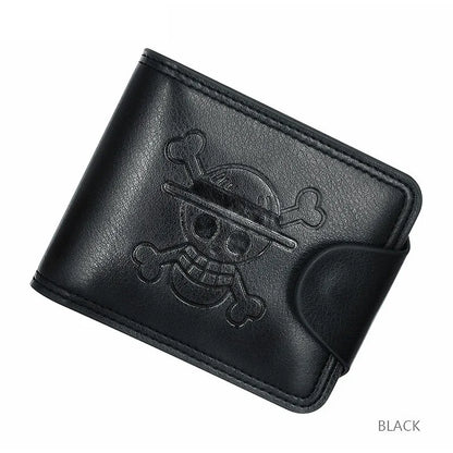 Portefeuille Homme Bifold Cuir PU Slim - Porte-Cartes Court Business Compact