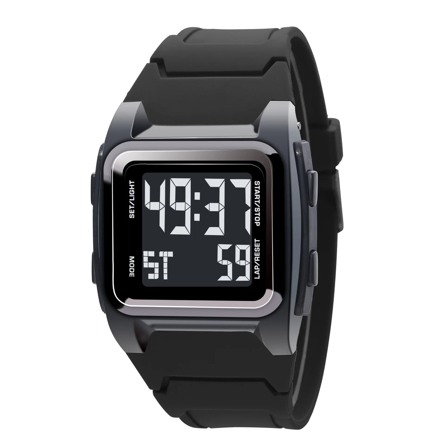 Montre Sport Numérique YIKAZE - Étanche LED Multifonction Homme