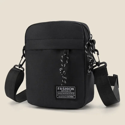 Mini Sac Baguette Bandoulière en Oxford – Unisexe