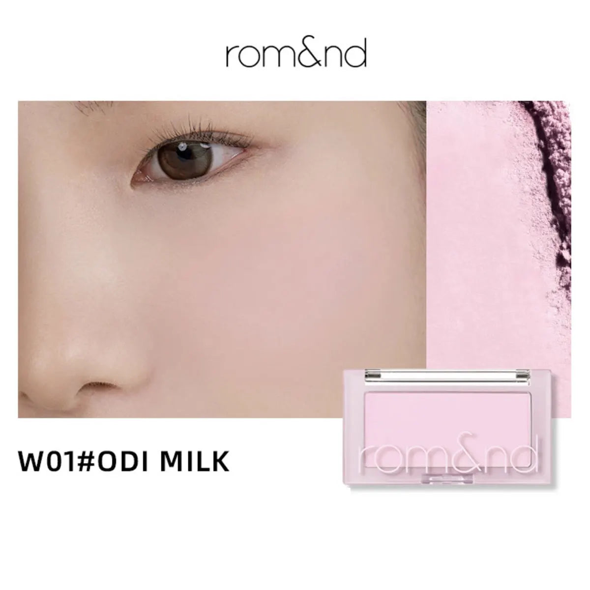 Blush rom&nd Better Than Cheek Peach Chip - Poudre Fine Modulable Sans Retombées Effet Naturel K-Beauty