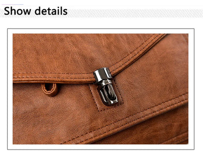 Sac à Bandoulière Femme Vintage Cuir Souple - Petit Sac Crossbody Designer Luxe