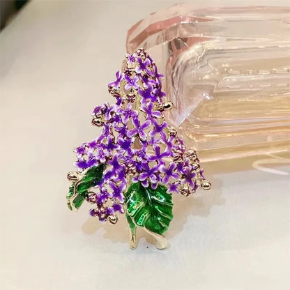 Broche Fleur Pivoine Strass Perle Luxe Résine Élégante – Pin's Mariage Soirées Couple Unisexe