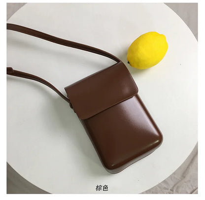 Mini Sac à Rabat en Cuir PU – Bandoulière & Crossbody Femme