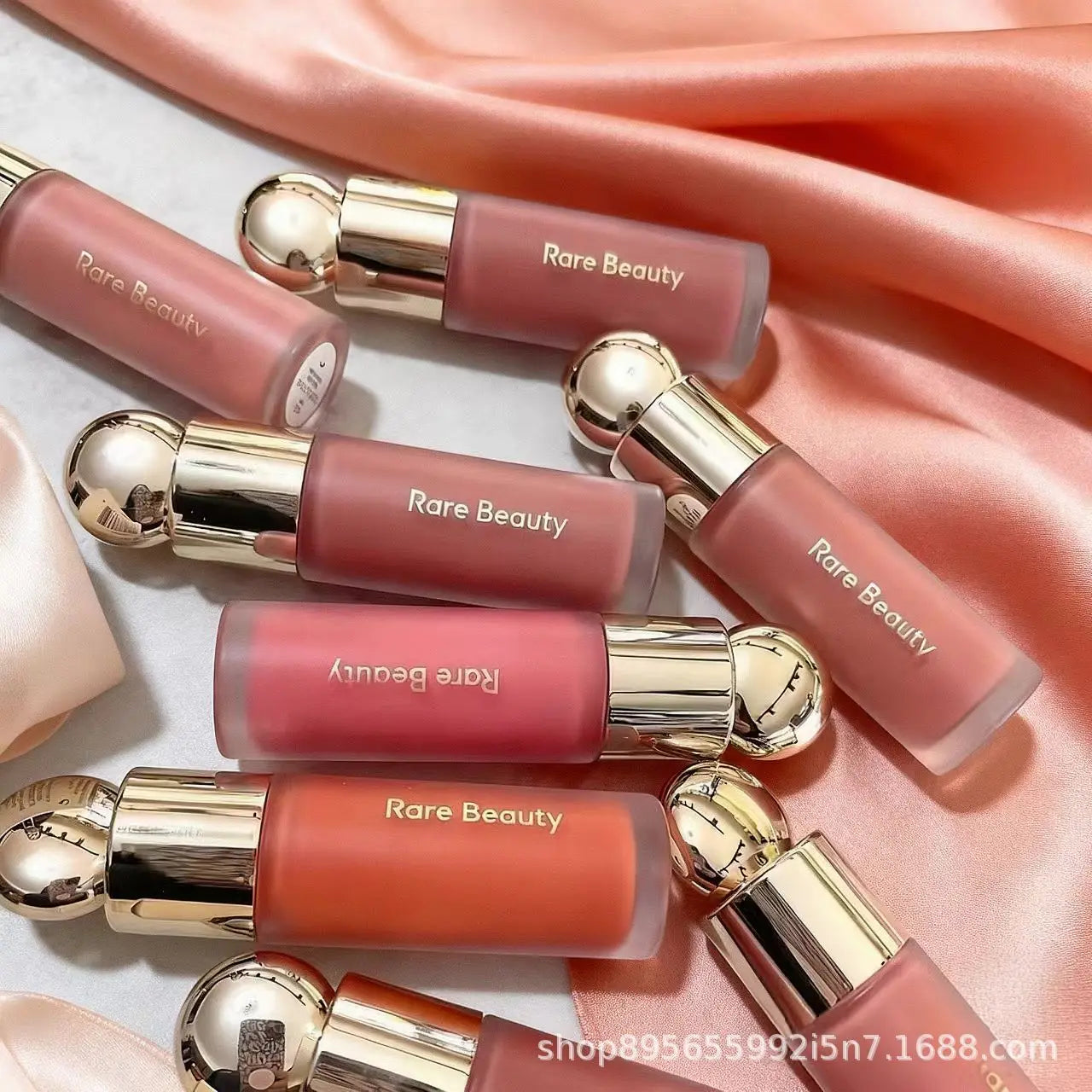Blush Rare Beauty Soft Pinch Matte Worth - Crème Poudre Rebondi Coussiné Aérien Léger Flush Naturel