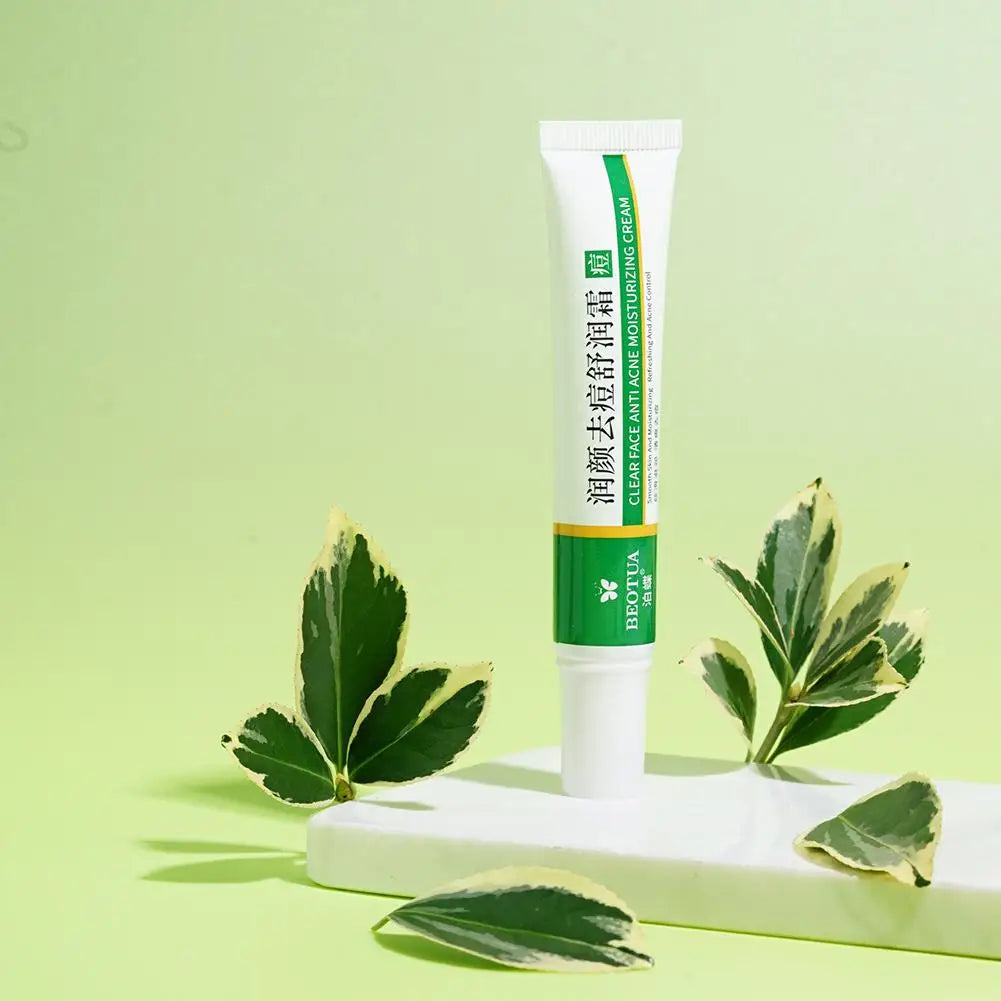 Crème Anti-Acné Hydratante 3pcs - Nettoyante Réparatrice Contrôle Sébum Douce Soin Peau Acnéique