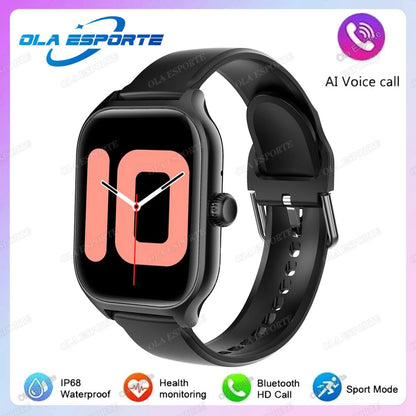 Montre Connectée 2026 Premium — Écran AMOLED 2,01", Appels Bluetooth, Unisexe