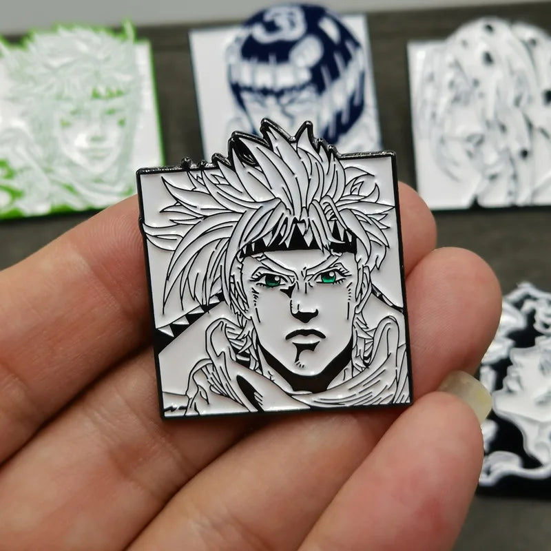 Pin's Émaillé JoJo's Bizarre Adventure – Broche Badge Métal Anime Japonais Fans
