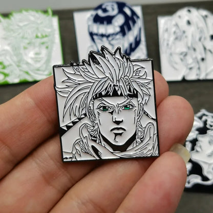Pin's Émaillé JoJo's Bizarre Adventure – Broche Badge Métal Anime Japonais Fans