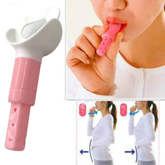 Appareil Entraînement Respiratoire Abdominal - Brûleur Graisse Minceur Capacité Pulmonaire