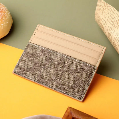 Porte-Carte Femme Cuir PU Luxe - Mini Portefeuille Court Multifonction avec Compartiments