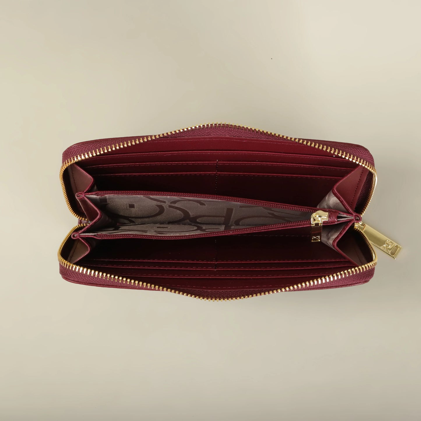 Portefeuille Femme Grande Capacité - Pochette Rectangulaire avec Zip pour Soirée
