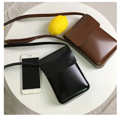 Mini Sac à Rabat en Cuir PU – Bandoulière & Crossbody Femme
