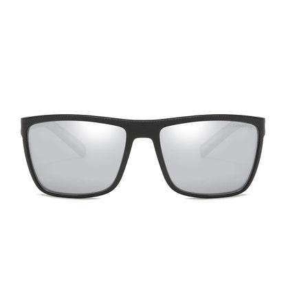 ZENOTTIC Lunettes de Soleil Polarisées Carrées — TR-90 Léger, UV400, Unisexe